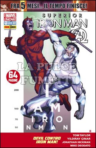 IRON MAN #    27 - SUPERIOR IRON MAN 2 - FRA 5 MESI... IL TEMPO FINISCE! - ALL-NEW MARVEL NOW!